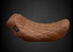 Bare Bones / Custom Full Leather / Fits 2006-17 FXD Dyna (All Models)