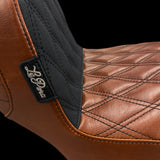 TailWhip / Brown with Gripper / Fits Softail FXBB, FXBBS, FXST, FLSL / 18-UP Standard, Street Bob, Slim