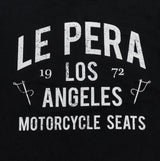 Women's Le Pera Black Text T-Shirt