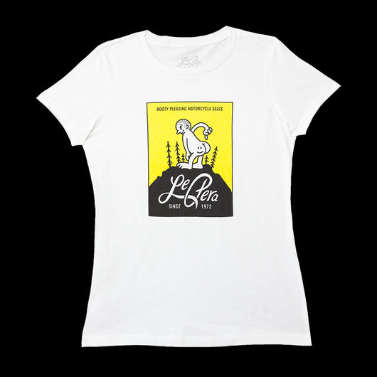 Women's Le Pera White Cranston T-Shirt